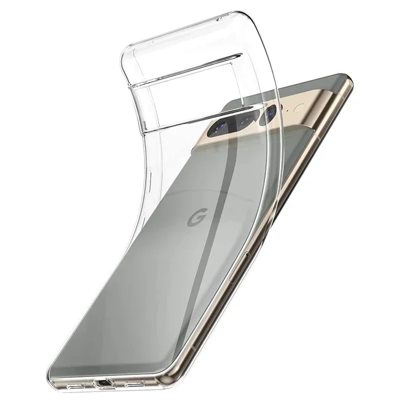 

Crystal Ultra Thin Clear Silicone Soft Case For Google Pixel 7 6 Pro 6A 5 5A 4 4A 3 3A XL Transparent Back Cover Slim Shell Capa