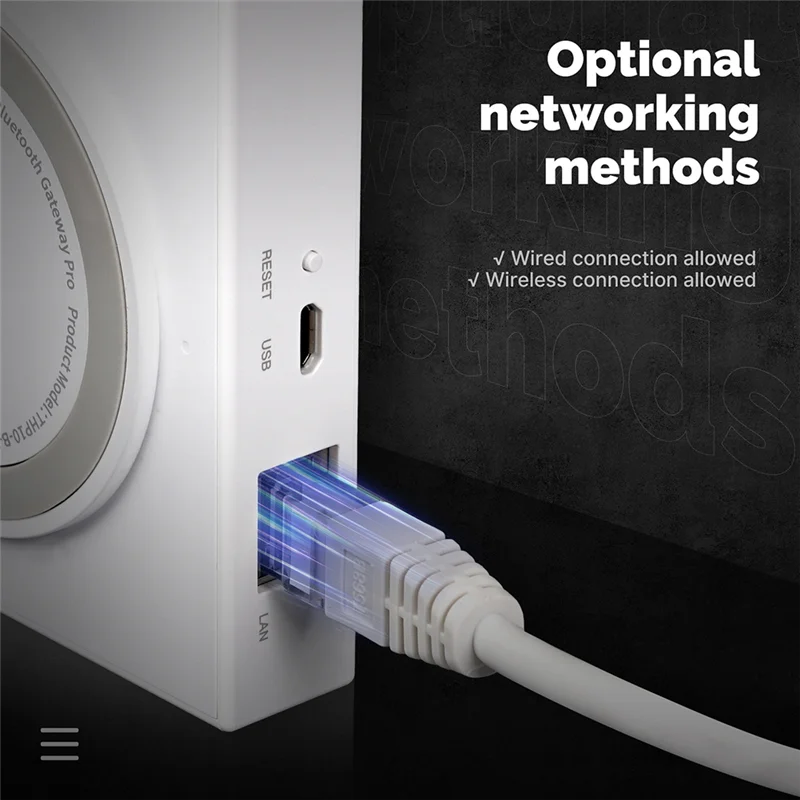 Y19A Graffiti Smart Home Gateway BLE MESH Wired Bluetooth Gateway APP Remote Control With BEACON MESH Gateway Easy To Use