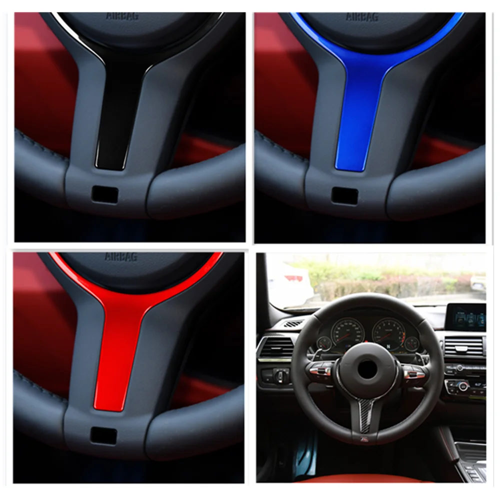 4 Colors Replacement Steering Wheel Trim For BMW F20 F22 F30 F31 F32 F33 F35 F36 F10 F06 F12 F13 F15 F16