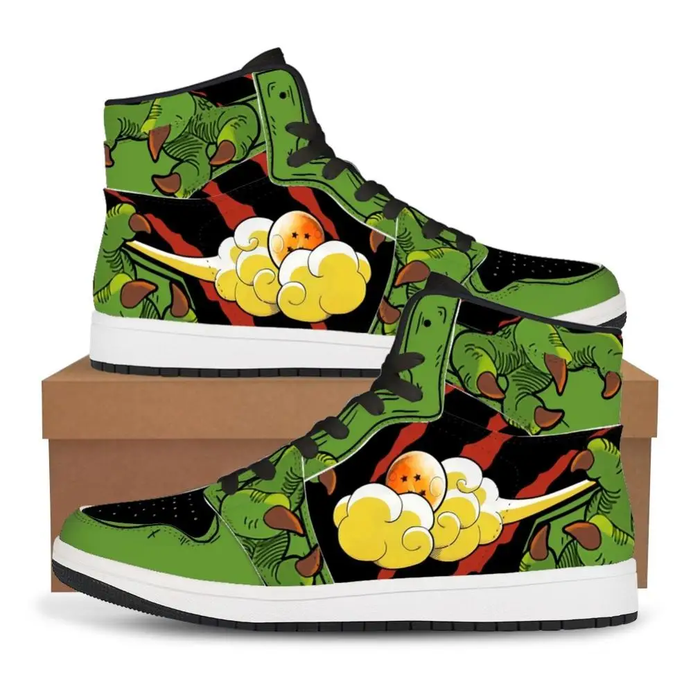 Dragon Ball Anime Son Goku Vegeta High-Tops Sneakers Casual Shoes Basketball Shoes Printing Comfortable Flat Shoes Birthday Gift