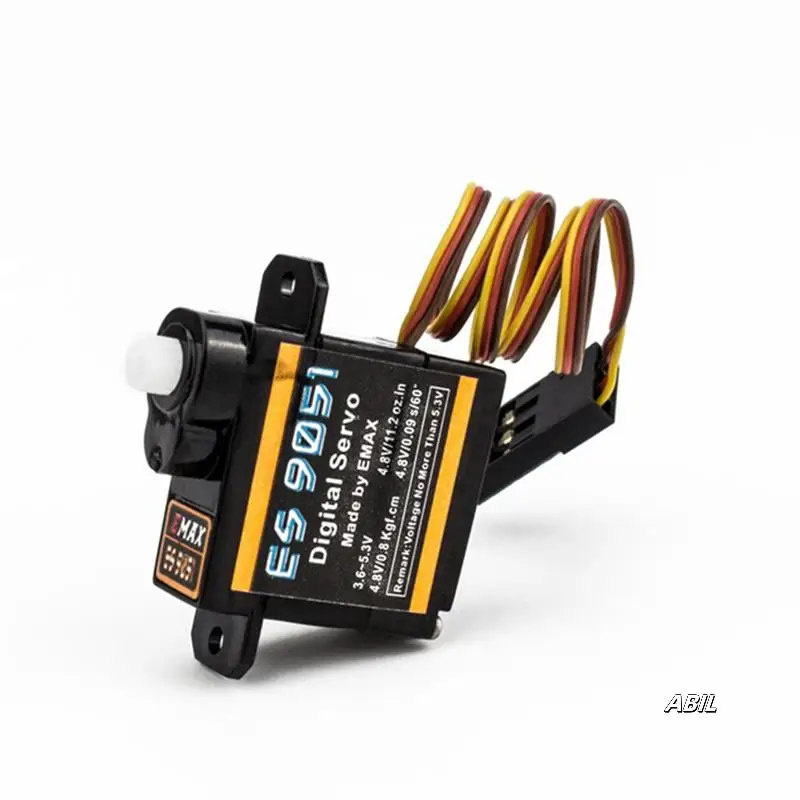 

ES9051 Plastics Digital Servo 4.3G Waterproof Servo With Gears Uesd For RC Car Helicopter Boat Airplane Accessorie