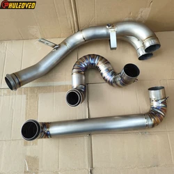 Handmade Titanium Alloy for KTM 1390 SUPER DUKE R/EVO 2024-2025 Motorcycle Exhaust Header Manifold Collector Escape Moto Muffler