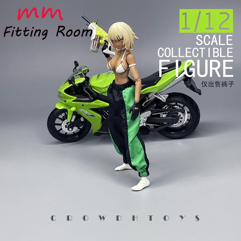 

1/12 scale female doll clothes pants fit 6 " TBLeague JIAOU DOLL action figure