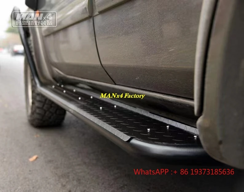 Y61 Running Board Steel Side Step for Patrol Y61 Rock Slider