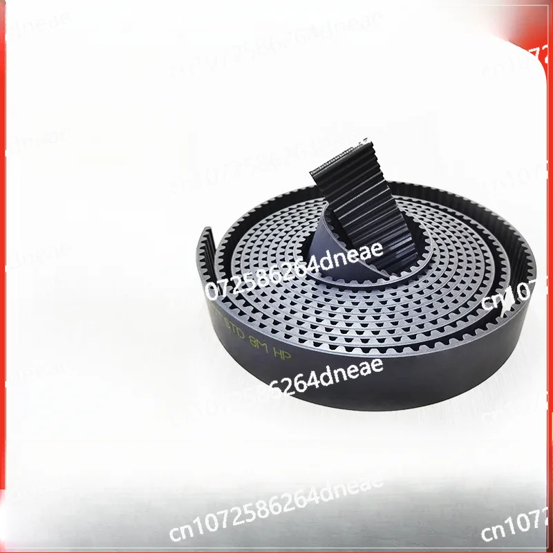 

Open timing belt Polyurethane PU steel wire timing 8m industrial drive