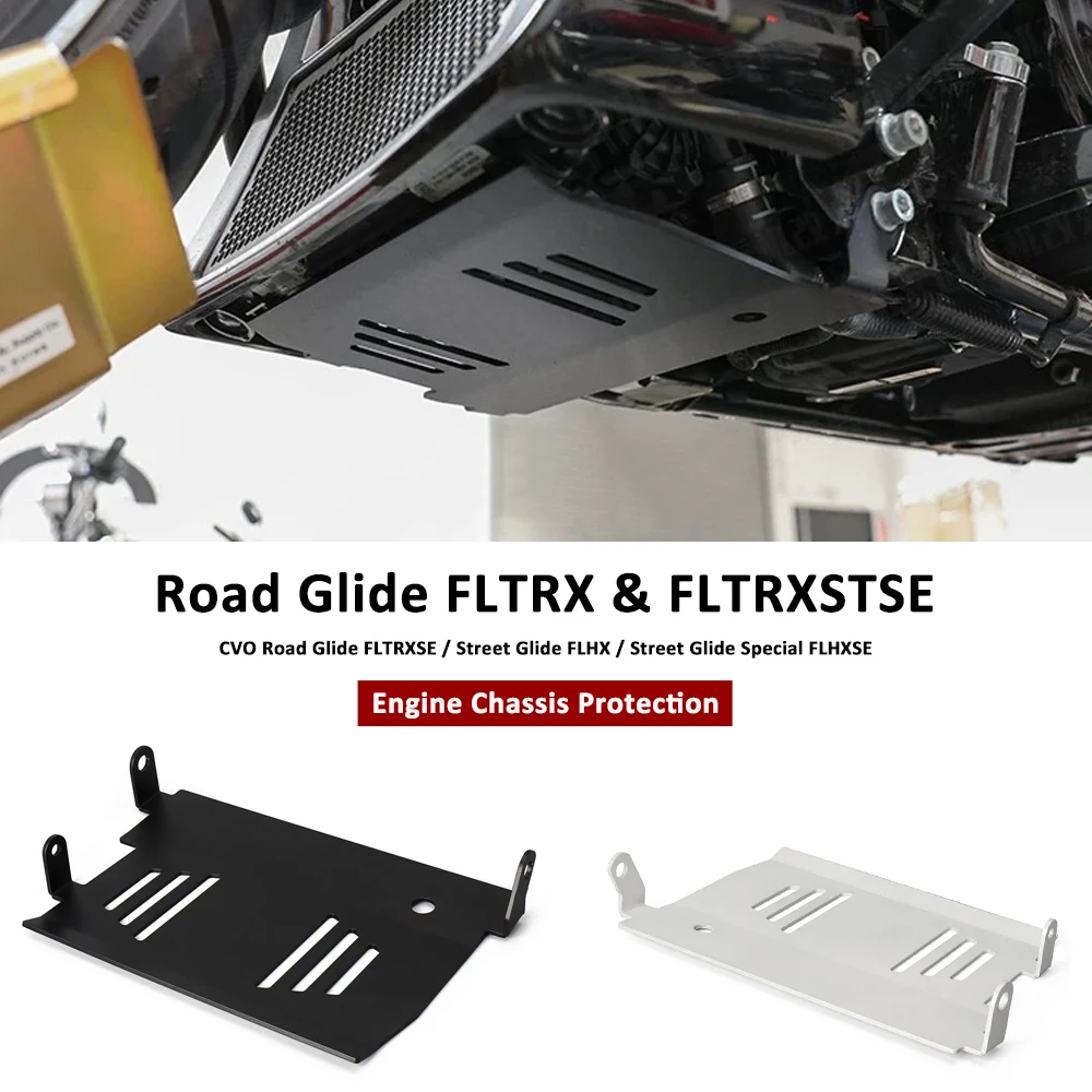 

Street Glide Special FLHXSE FLHX Engine Chassis Guard Skid Plate Lower Protector Motorcycle For CVO Road Glide FLTRXSE 2024 2025