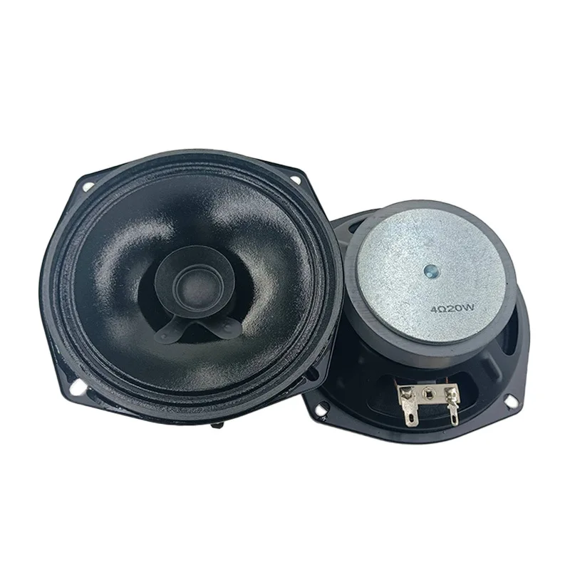 SOTAMIA 1 Uds 119mm 4,5 pulgadas Tweeter medio altavoz de rango completo 4 Ohm 20W cono de papel Tweeter taza altavoz de transmisión al aire libre