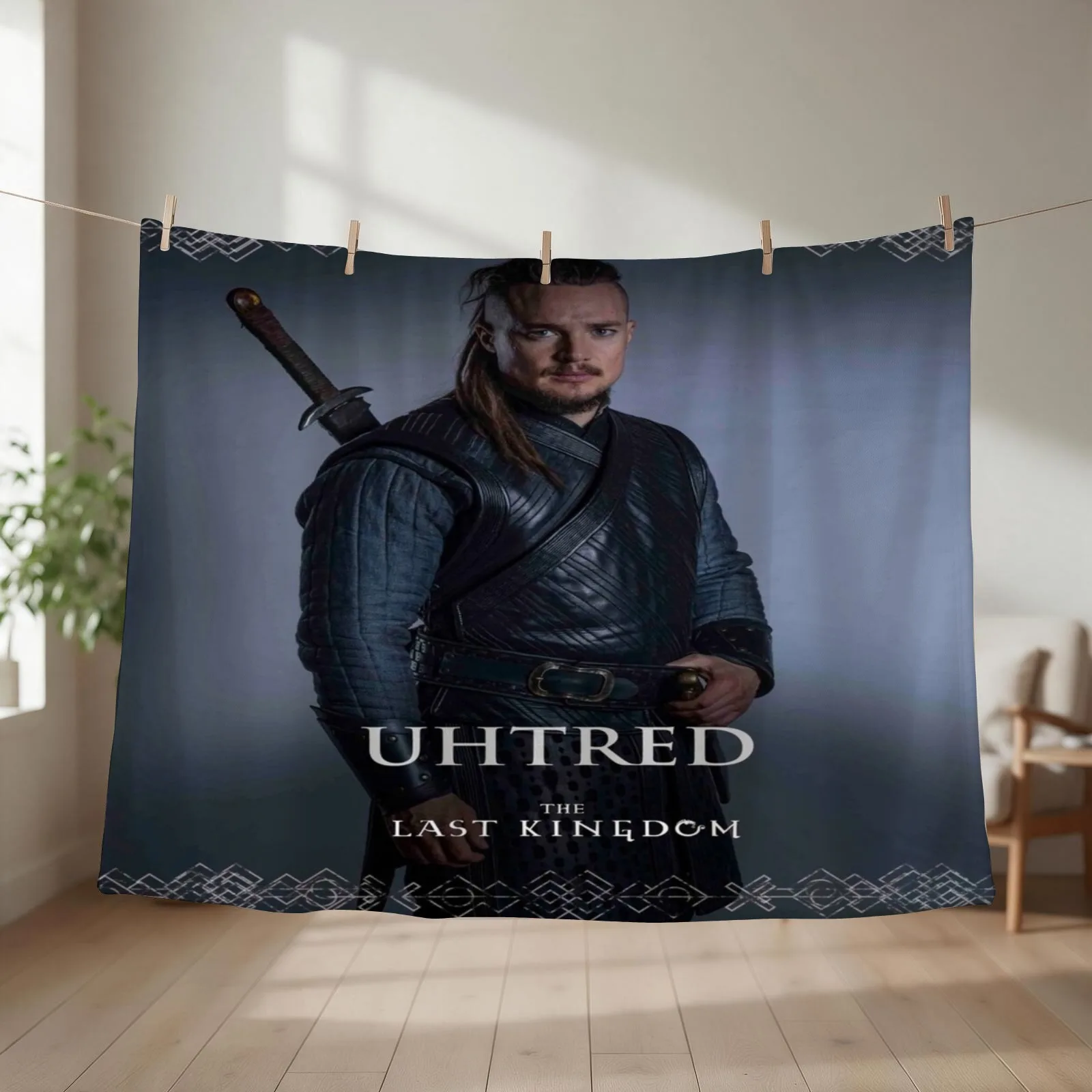 Uhtred of Bebbanburg DreamscapesbyTeresa Throw Blanket couch cozy soft plush fuzzy picnic outdoor blanket