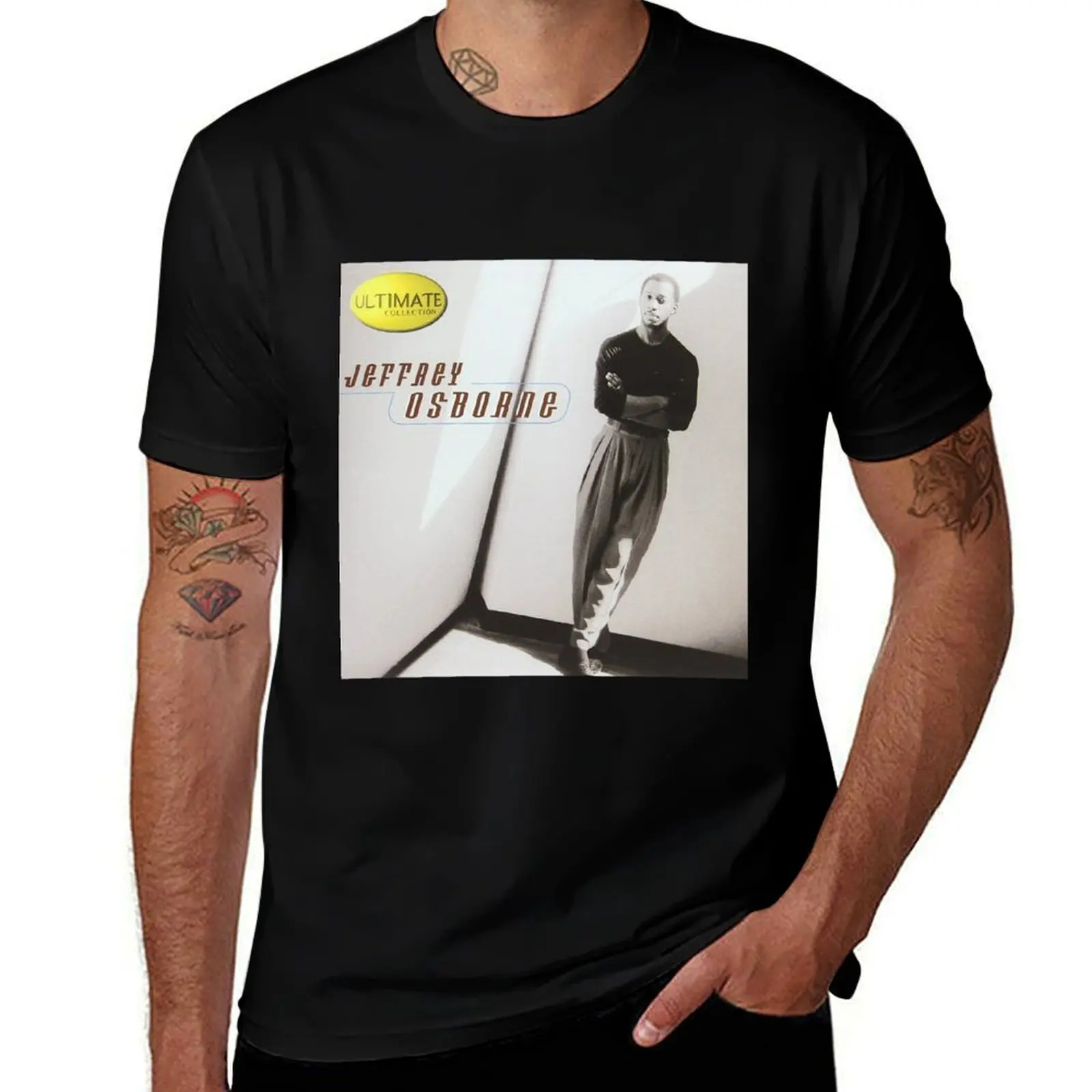 

Jeffrey Osborne Ultimate Collection T-Shirt summer shirt Louboutins graphics mens t shirts casual stylish