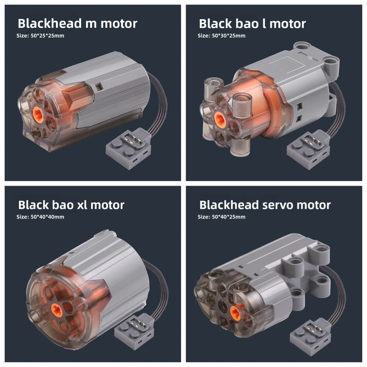 

Compatible with toys small particle building blocks, high-speed motor power packs and applications, and lithium battery receiver