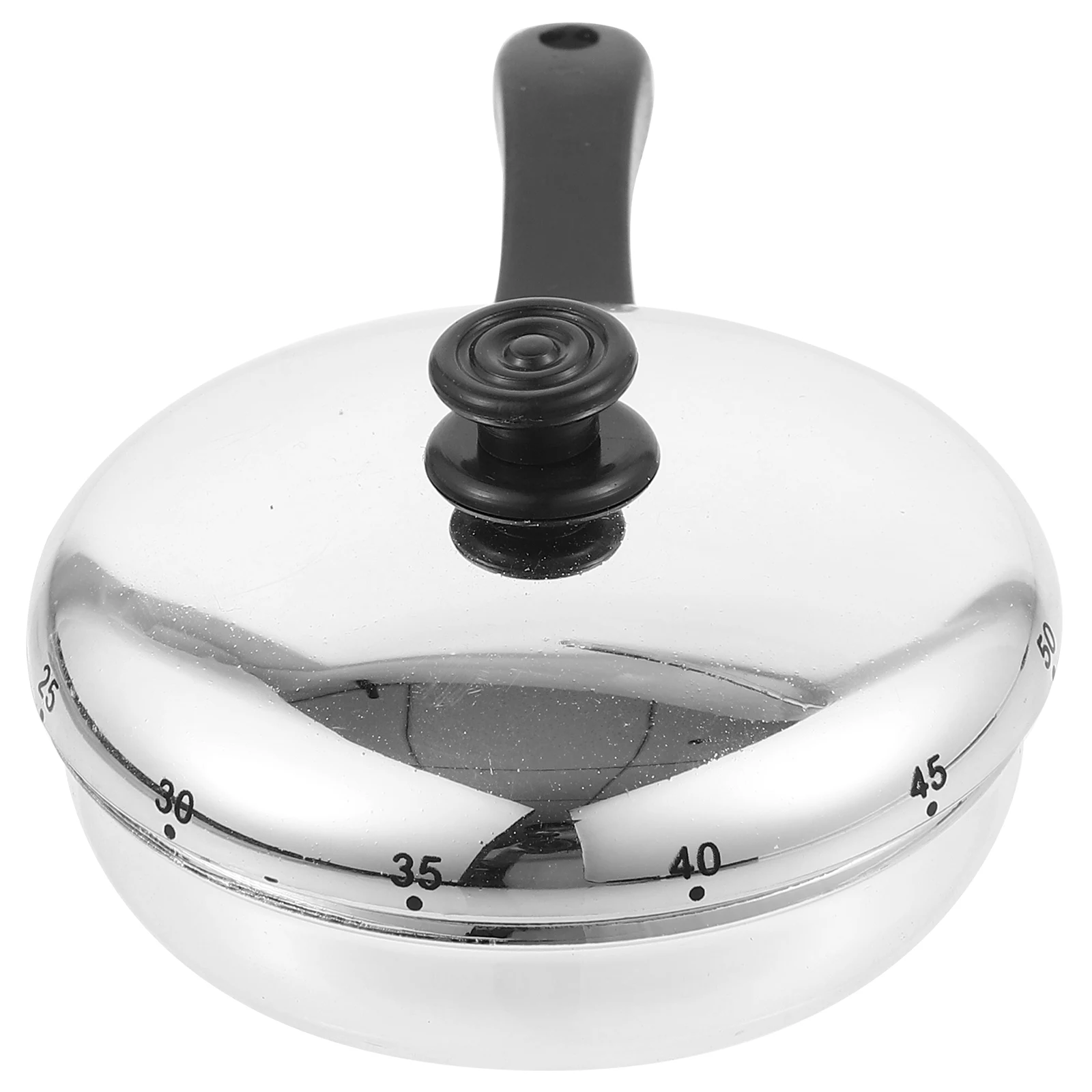 

Stainless Steel Kitchen Timer Baking Countdown Device Practical Rotating Reminders for Cooking Frying Eggs Teacher Cute Wok