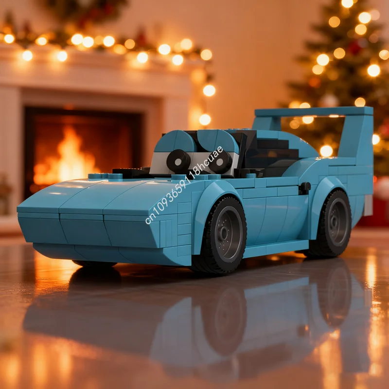 

213 шт. MOC Jessica Medium Azure версия, городская модель, строительные блоки, строительный рождественский подарок, сборные игрушки, творческая идея «сделай сам»