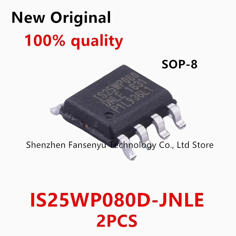 

(2pcs)100% New original IS25WP080D-JNLE IS25WP080-DNLE SOP8 Chipset