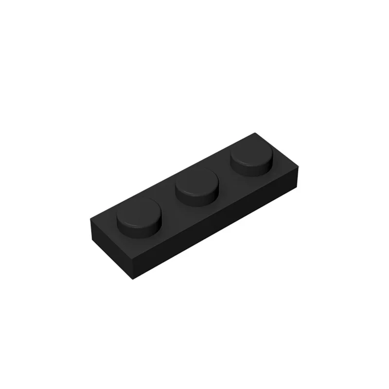 10Pcs MOC Compatible Assembles Particles 3623 Plate 1 X 3 for Building Blocks Parts DIY Story Educational Gift Toys