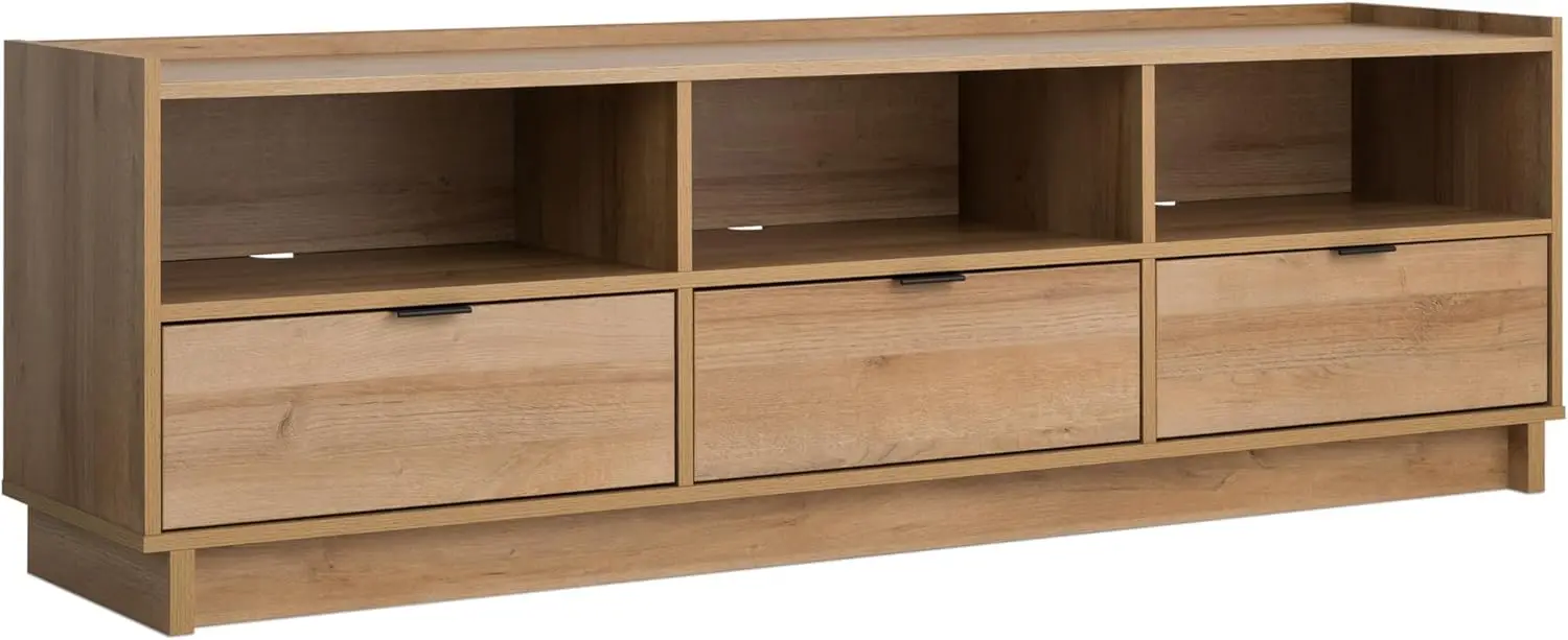 Meuble TV Simply Modern, armoire de rangement en chêne avec étagères, armoire de rangement pour salo