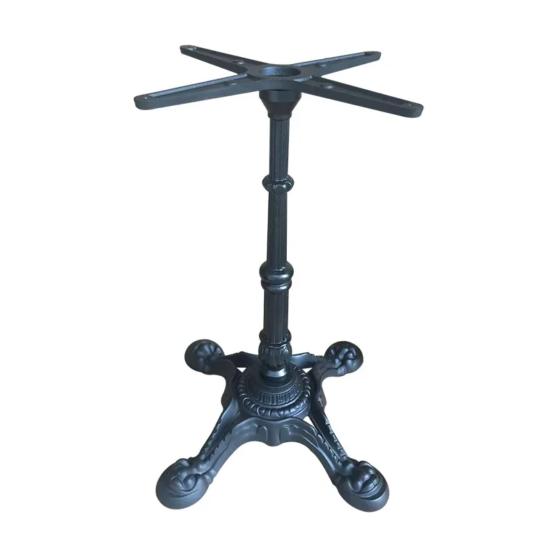 A generation of Sanfeng Tiger Claw cast iron dining table bracket black cast iron feet clear bar hotel feet