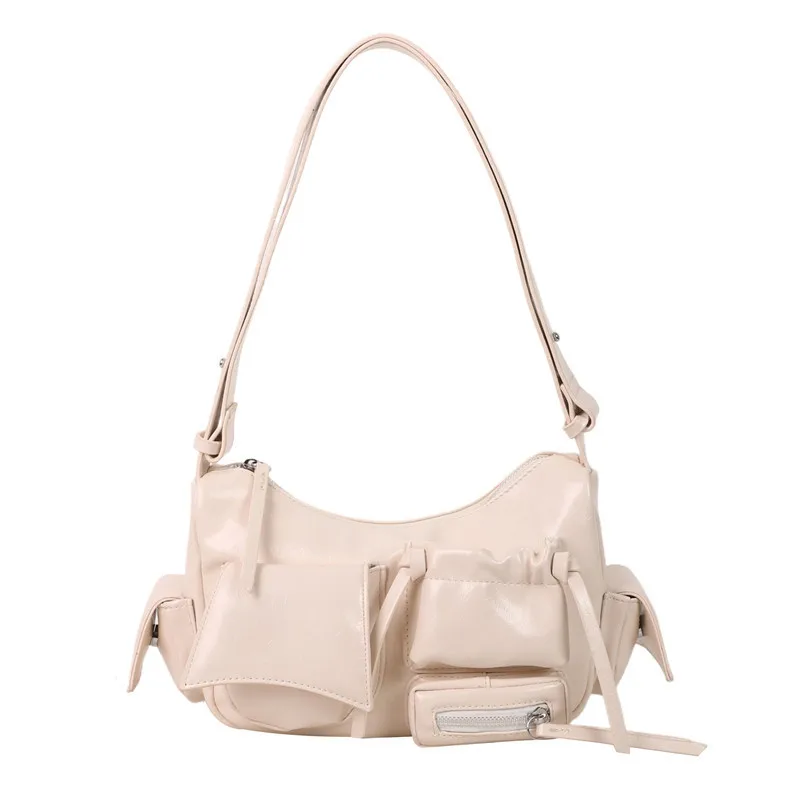 حقيبة تحت الإبط ربيعية عتيقة لعام 2025 للنساء، محفظة كروس متعددة الاتجاهات من الجلد الطبيعي، حقيبة يد أنيقة ذات سعة كبيرة للعمل #4