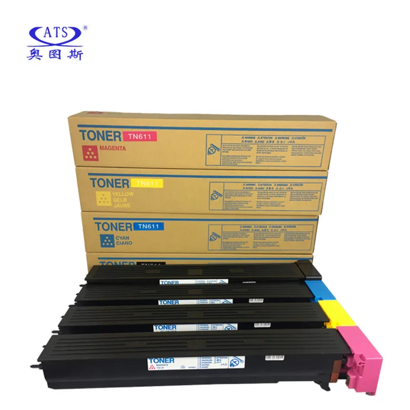 

4PCS/Set TN611 BK690g CMY460g TN Toner Cartridge For Konica Minolta C 451 550 650 C451 C550 C650 Toner Powder