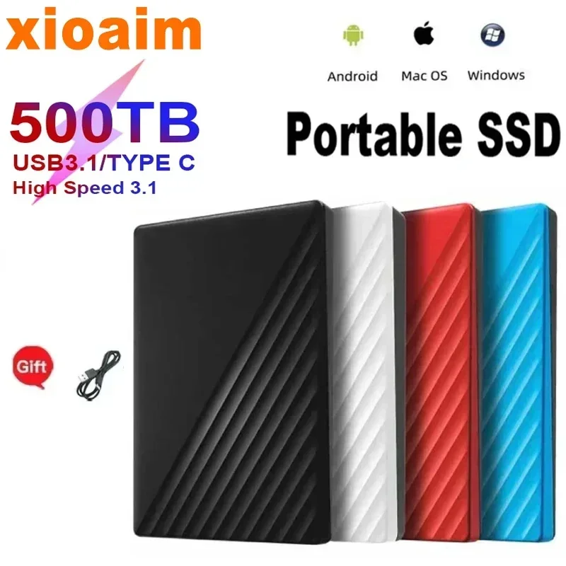 

For Xiaomi SSD 4TB External Solid State Drive High-speed 8TB Storage Device Hard Drive Computer Portable SSD Mobile Hard Drive