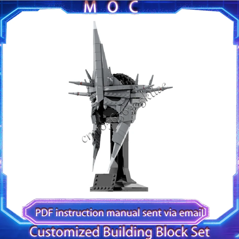 

Набор для сборки MOC-модели «Шлем Короля-Ведьмы» (альтернативный вариант шлема Саурона), 578 деталей, серия «На заказ», конструктор, детская игрушка, подарок на Рождество