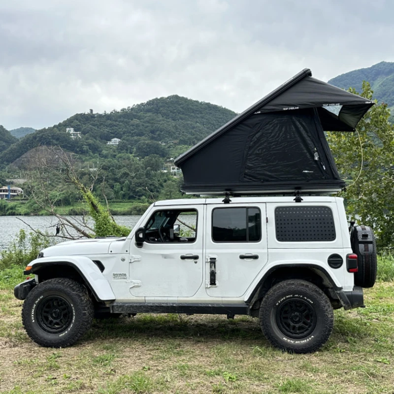Hot Selling Aluminum Shell Roof Top Tent GORE-TEX Fabric For Off Road Outdoor Camping Exterior Styling Accessories