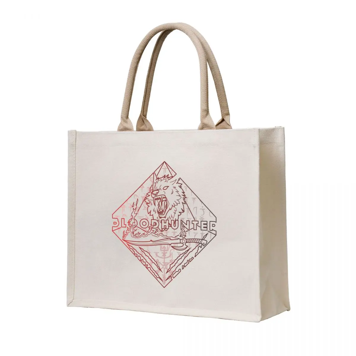 

DnD Blood Hunter Class Tote Bag bag luxury women reusable grocery bags Customizable tote bag Women's shopping