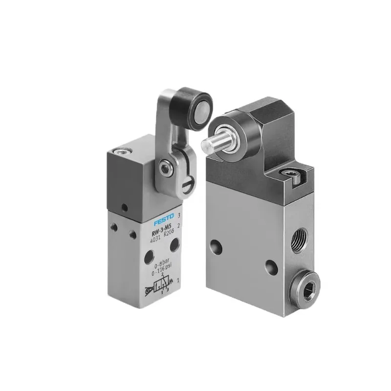 

Parts for Festo Roller Rotary Lever Valve RW/O- 3-1/8 4937 RW-3-M5 4031 Pneumatic Element
