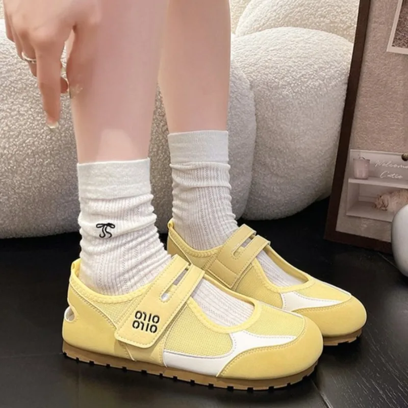 Summer Women's Casual Shoes Comfortable Women Shoes 2026 Breathable Flat Bottom Soft-soled Shoes for Women Sneakers 365