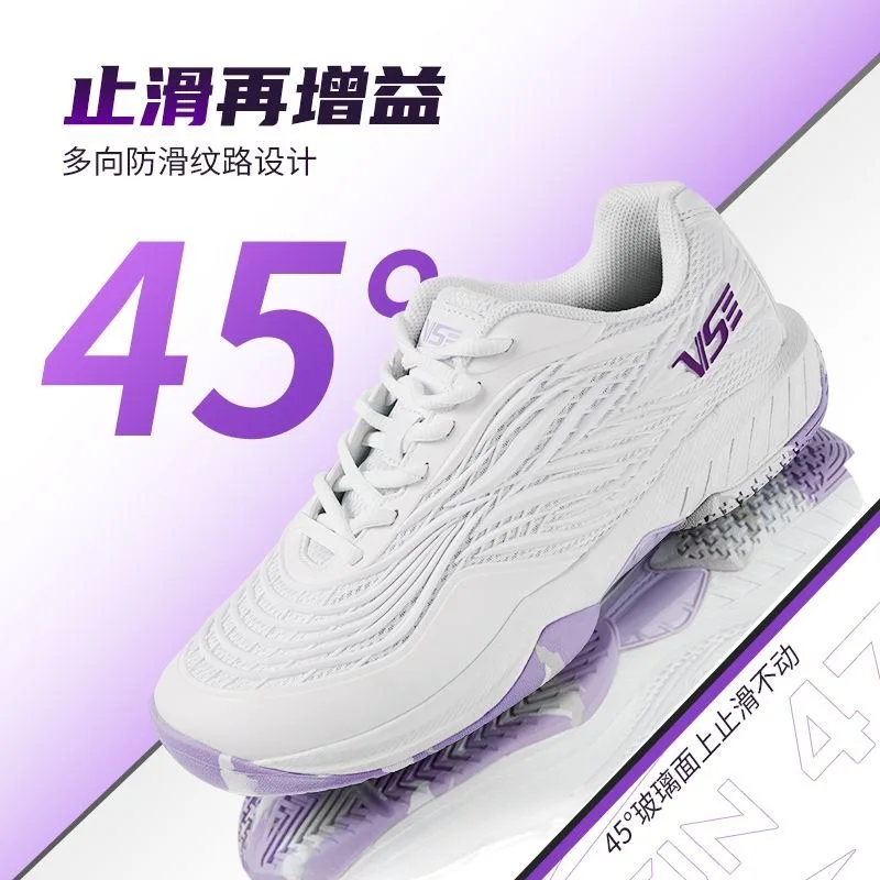 

2025 New Badminton Shoes Mens Womens Anti-Slippery Sport Shoes Unisex Good Quality Table Tennis Shoe Couples Size 36-46