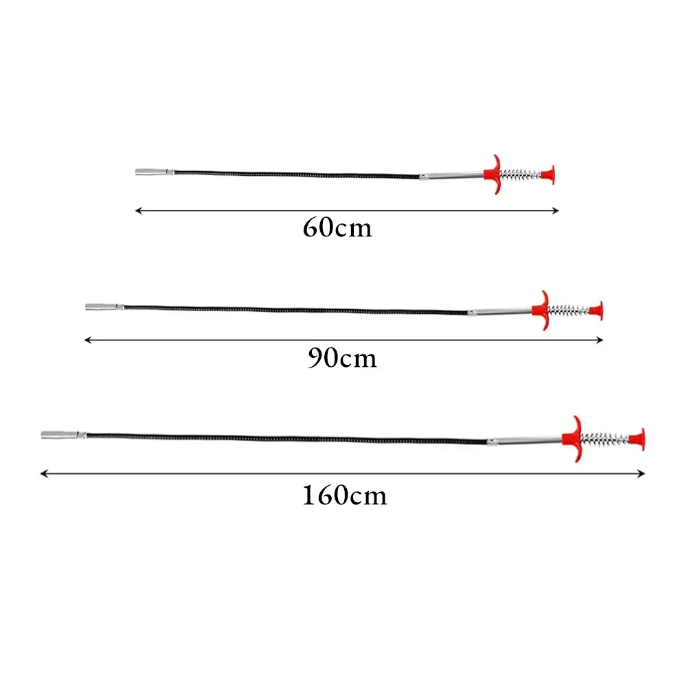 길이 60/85cm 굽힘형 스프링 그립 도구 가정 정원용 4발톱 유연한 긴 도달 도구