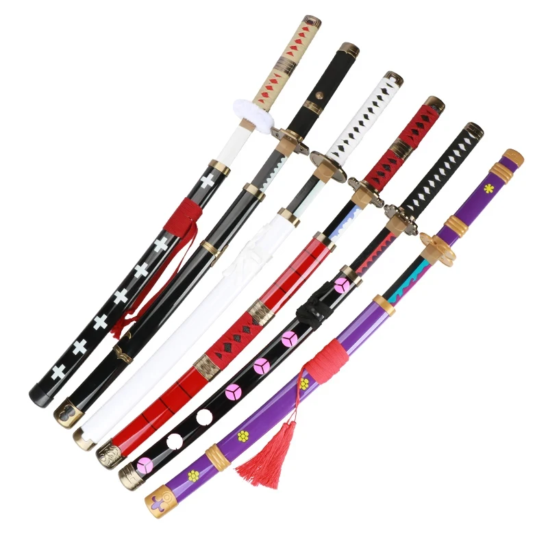 Roronoa Zoro Katana  Anime Role-playing Weapon 104cm/41in  Original Katana  Cosplay Sword Sandai Kitetsu Enma Purple