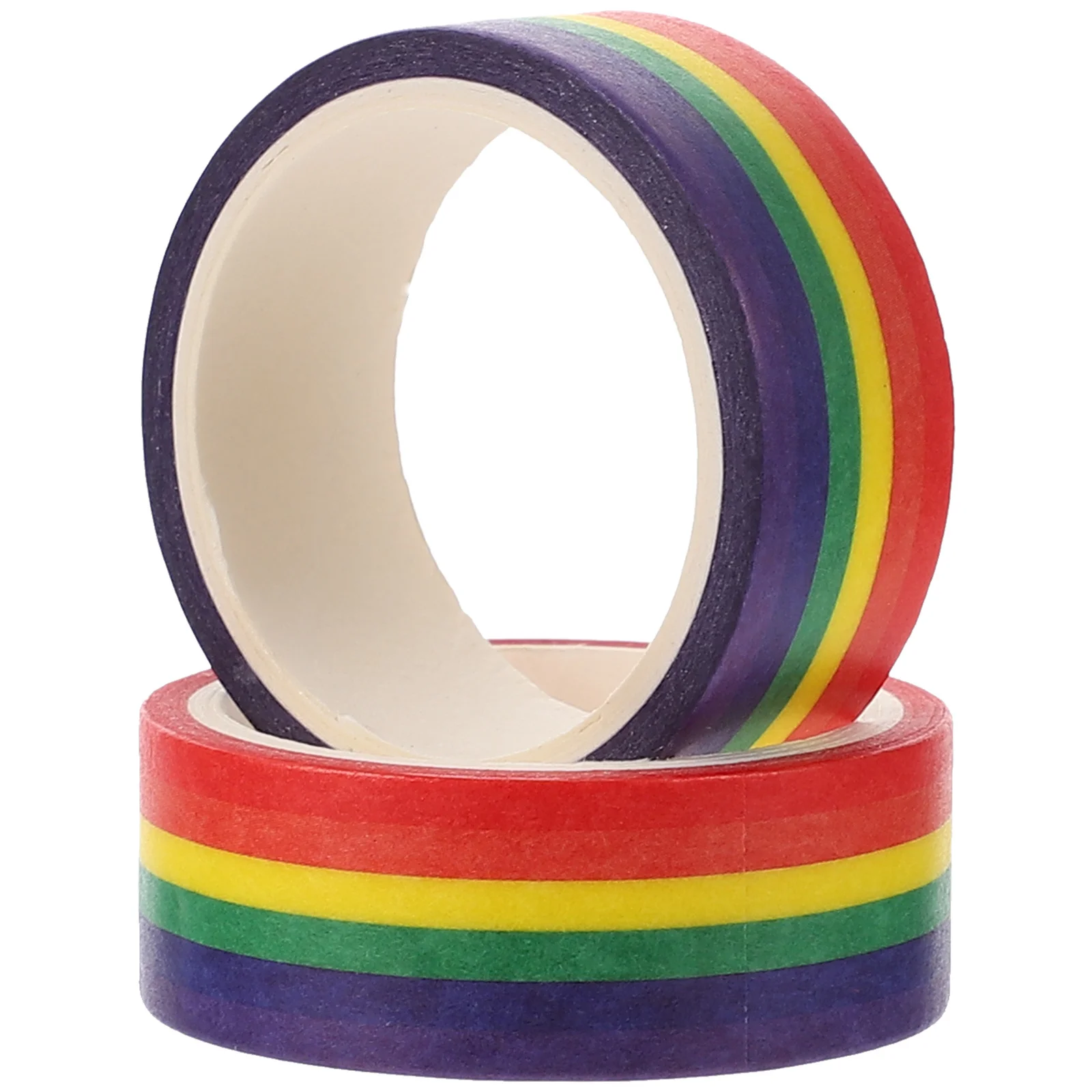 2 قطعة شريط اشي لاصق تصميم شريطي ملون 500 سنتيمتر لفة متعددة الأغراض الشريط DIY بها بنفسك استخدام ديكور غرفة مكتب المنزل