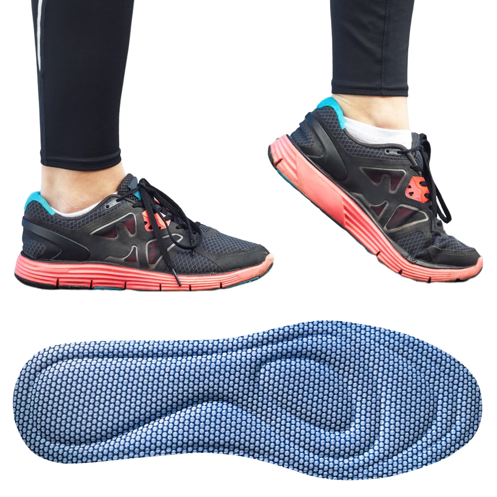 Shoe Insoles Breathable Arch Support Insoles Sweat Absorption Deodorant Insoles Massage Soft Insoles for Feet Men Women