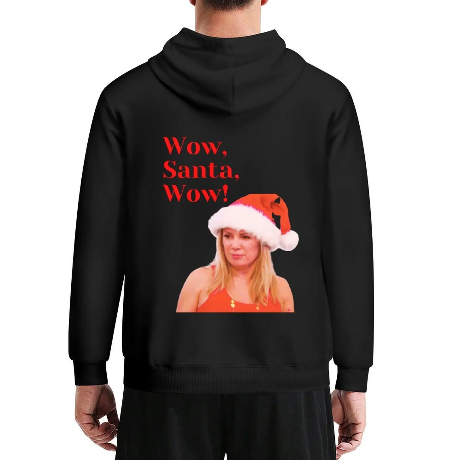 

Ramona RHONY Wow Santa Wow Hoodie men's autumn clothes mens clothes autumn new products hooded shirt graphic hoodies