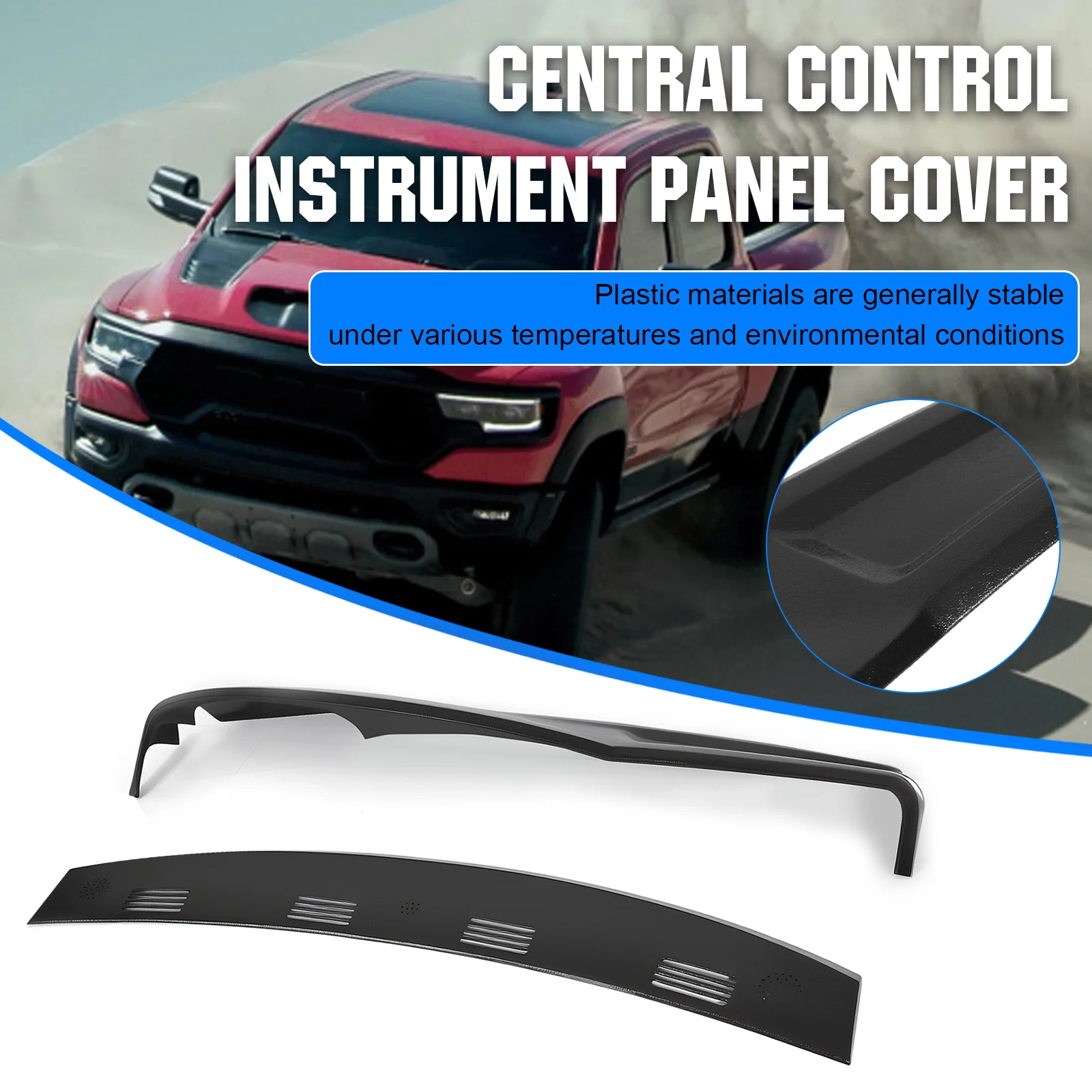 For Dodge RAM 1500 2500 3500 2002-2005 Car Dashboard Protector Wear Resist Anti Slip Dashboard Cover Replacement Accessories