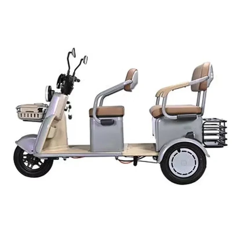 STROVAN Electric Scooter Tuk-Tuk Food Bike 48V Passenger Electric Tricycles with DOT & EEC Certificates