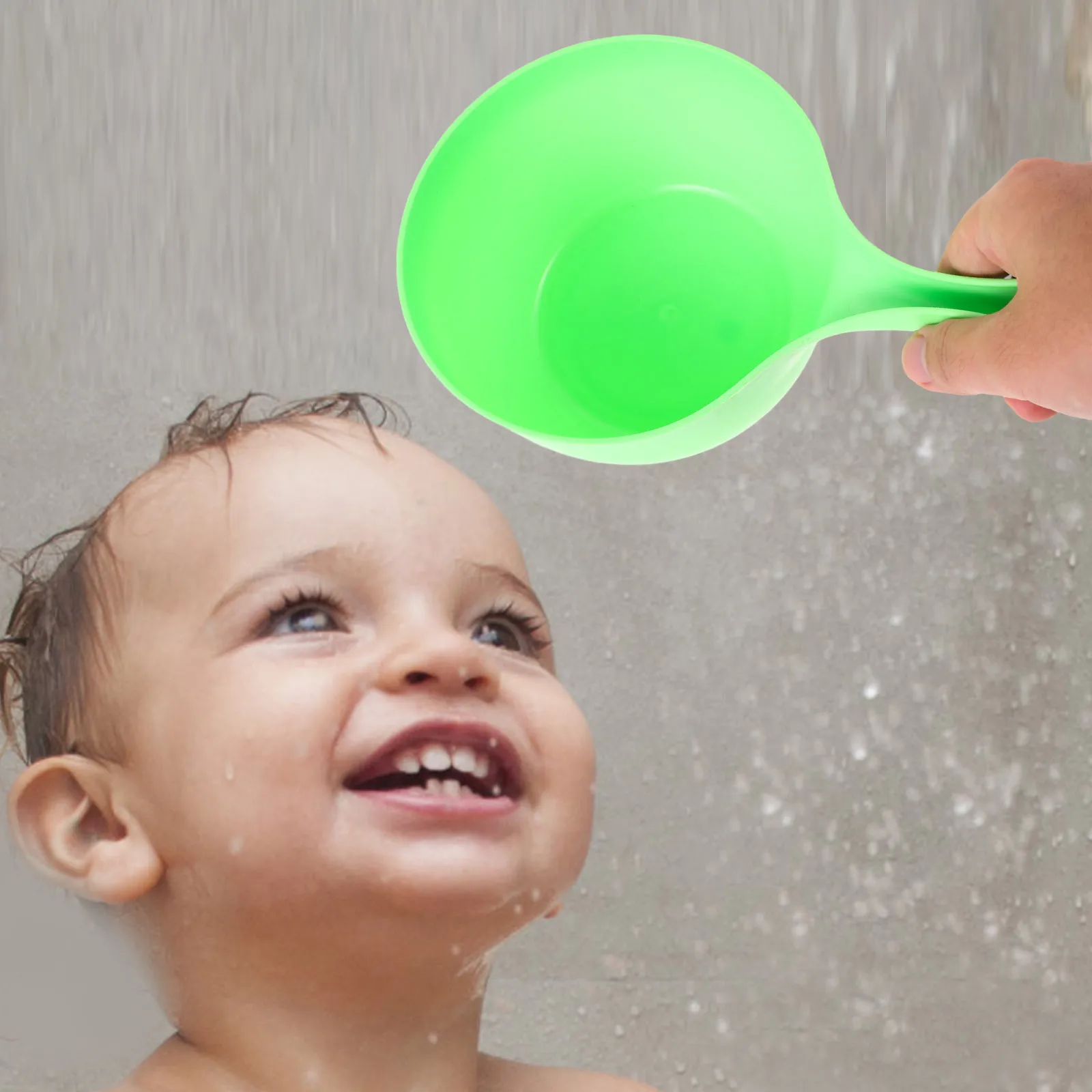 

3Pcs Water Ladle Plastic Thick Kitchen Bath Ladle Scoop Ergonomic Handle for Home Hotel Restaurant Water Bailer Kitchen