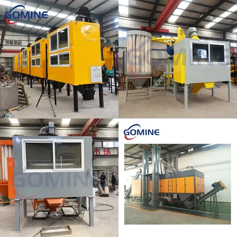 Recycling Machine 2026 PET PVC PP PE ABS Plastic Mixture Separating Machine High Capacity and Separating Rate Electrostatic