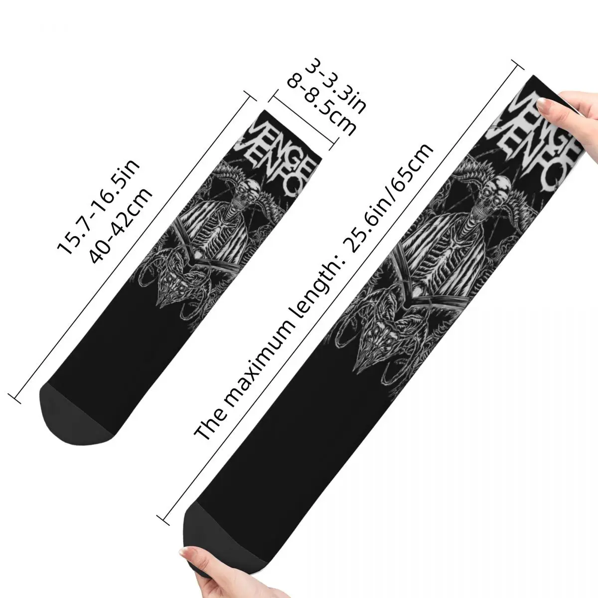 Avenged Sevenfold Rock Accessories Crew Socks Cozy Heavy Metal Sport Crew Socks Super Soft for Women Men Gift Idea