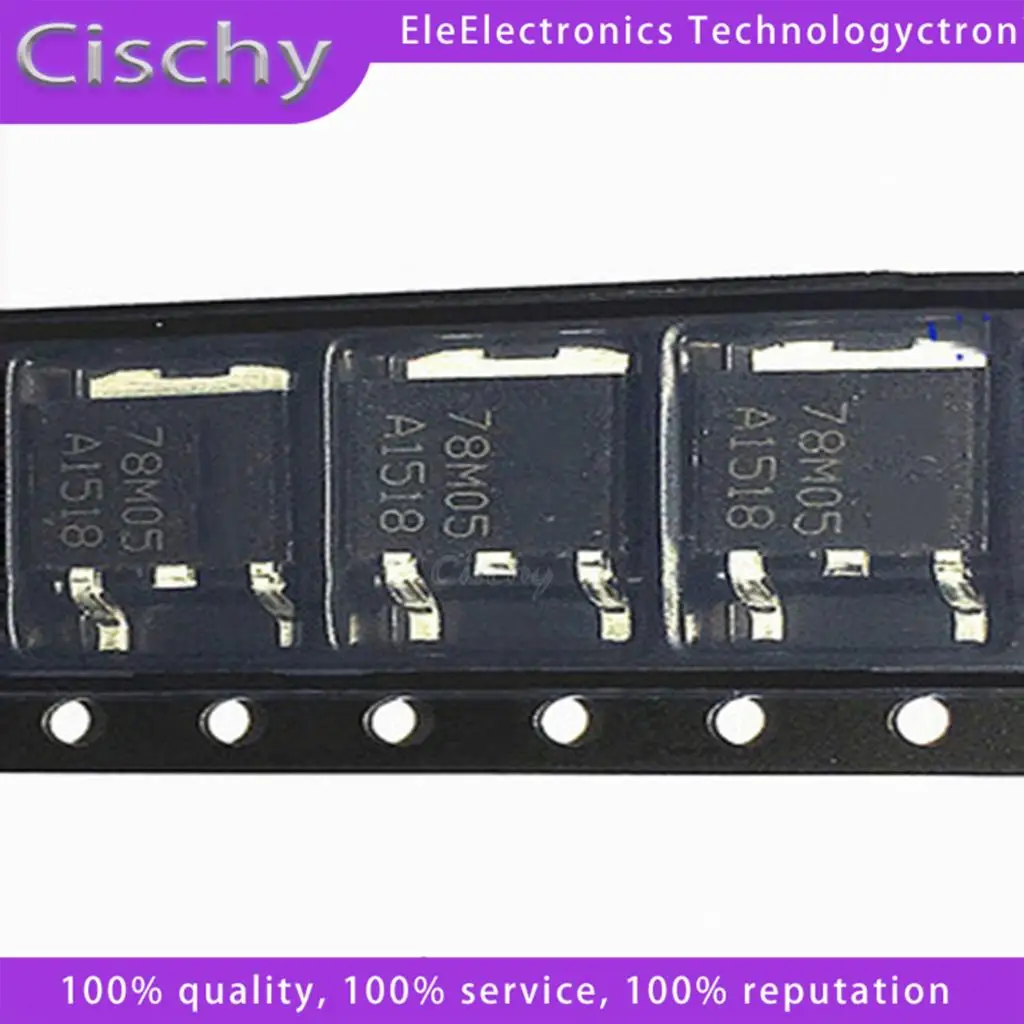10PCS L7805CD2T L7805C2T L7805 TO-263
