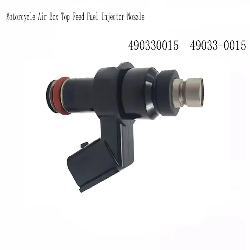 4Pcs Set 490330015 Motorcycle Air Box Top Feed Fuel Injector Nozzle For Kawasaki ZX6R Ninja 2007-2012 49033-0015