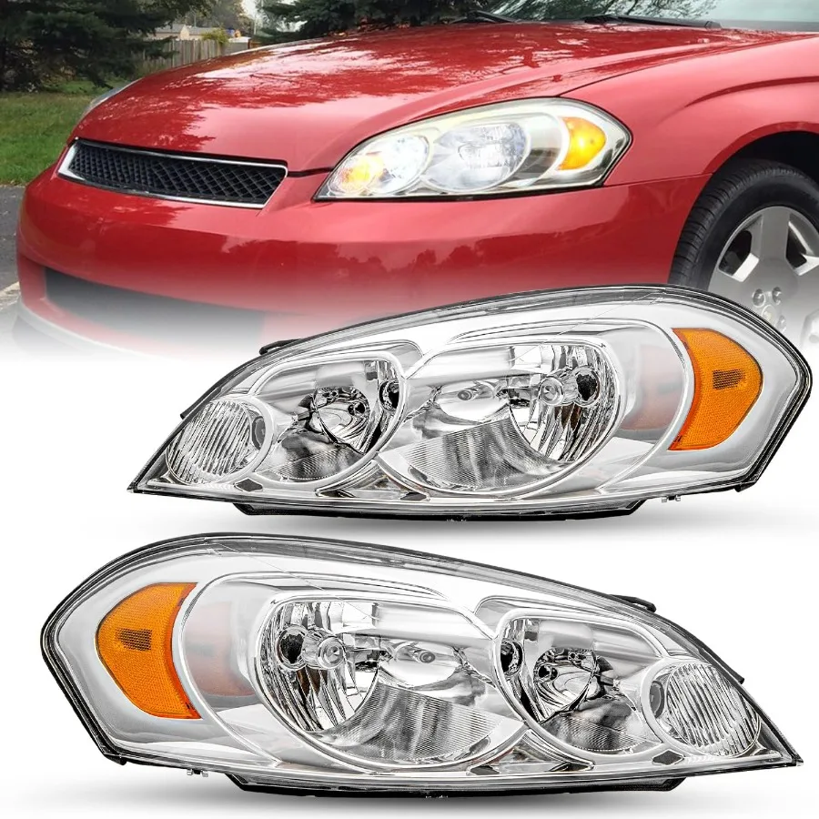 

Headlight Assembly Fit for 2006-2013 Chevy Impala/2006-2007 Chevy Monte Carlo/2014-2016 Chevy Limited Pair Driver&Passenger Side