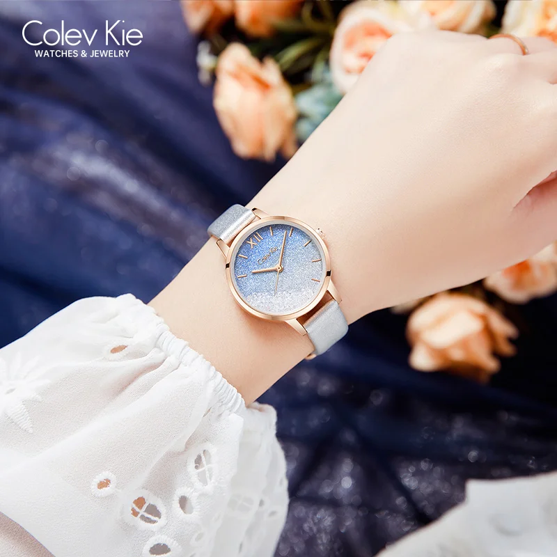 ColevKie Watch for Women Fashion Luxury Ladies Dress Bussiness Quartz Watches Women's Wrist Watches Necklace Bracelet Gift Set