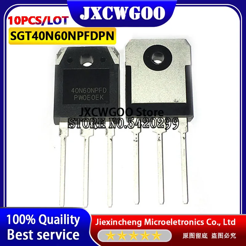 SGT40N60NPFDPN 40N60NPFD SGT40N60NPFD 40N60 TO-3P 40A 600V IGBT New original 10PCS/LOT