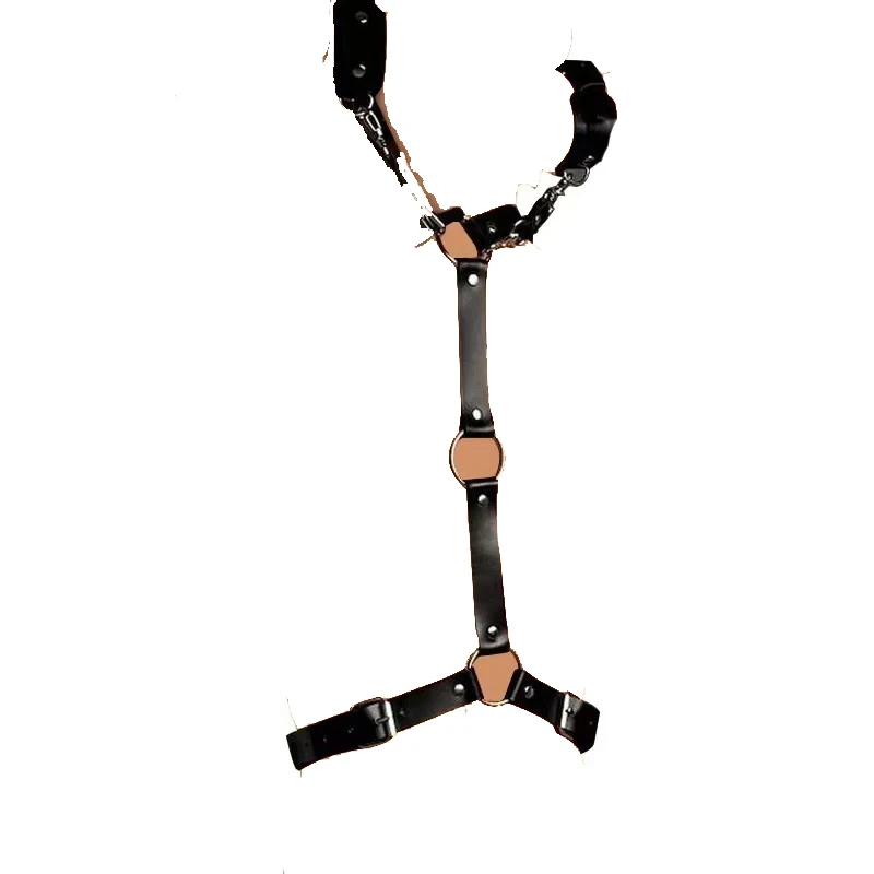 BDSM ضبط النفس الجسم أصفاد تسخير SM الرقيق الوثن مجموعات الالعاب الجنس انفصال تكبيل البرازيلي رفع بولي Leather الجلود مثير الملابس الداخلية أطقم #5