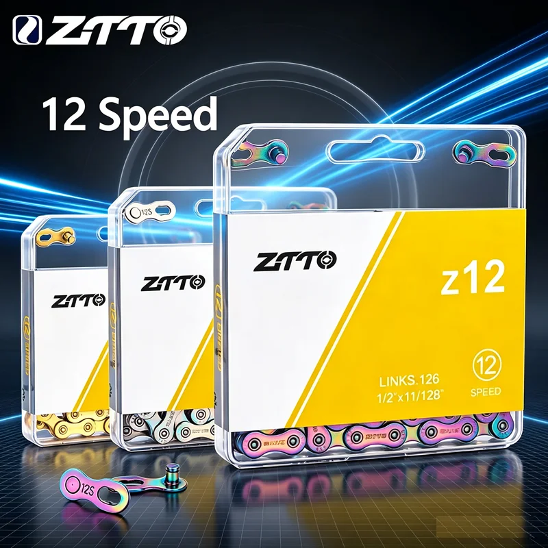 ZTTO 12 Speed Chain Rainbow Power Lock High Quality 126 Links For K7 System Rainbow 12V Chain With Missing Link Magic Connecter - view 6