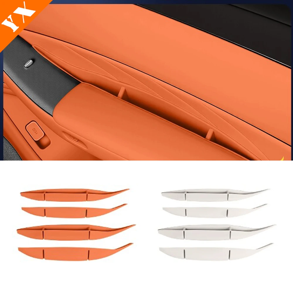 

For AITO M8 accessories 2025 2026 Original Color Silicone Storage Box, Car Door Storage Box