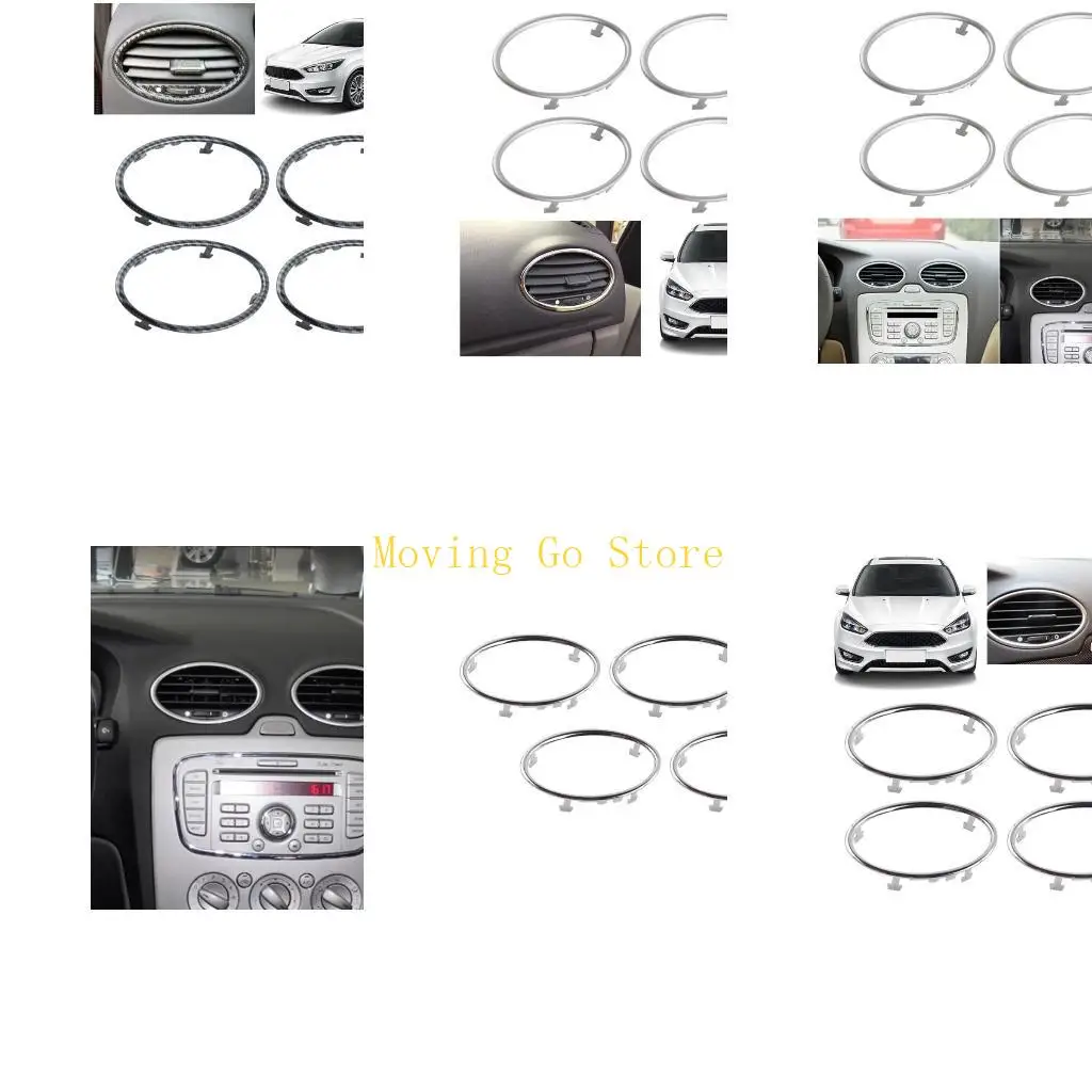 

B5XD 4PCS CAR COUNDING COMPURING COPLET COPLE COPLE для роскошного внутреннего прикосновения