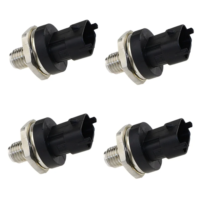 Sensor de pressão do trilho de combustível, 4 peças 0281002909 0281002867 3140127000 para hhyundai tucson kia ffiat ducati