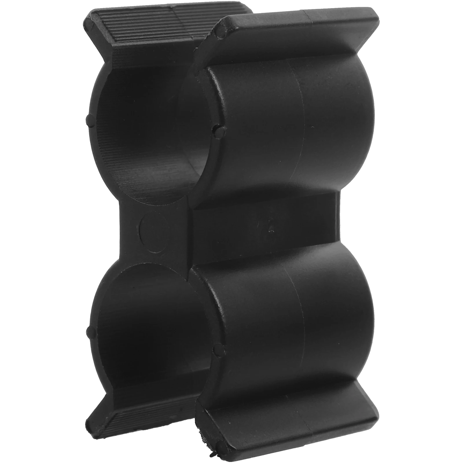 

Black Nylon For Fixing Buckle Shelf Pole Connector Yacht Rv Yacht Accessory Double Fence Pipes Connection Pipe Clamp Clamp 7/8\